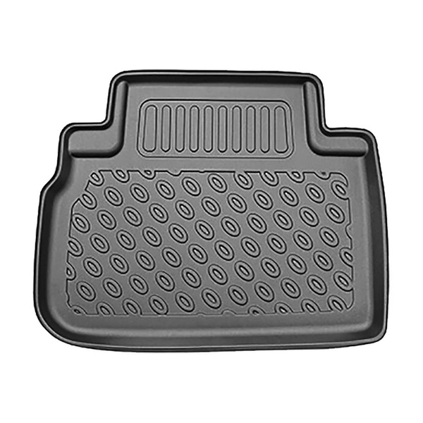 Conjunto de alfombrilla para maletero y alfombrillas para el interior del coche TPE para: Subaru Forester V SK e-Boxer SUV (06.2019-10.2024) - con/sin subwoofer; posibilidad de cortar el hueco derecho