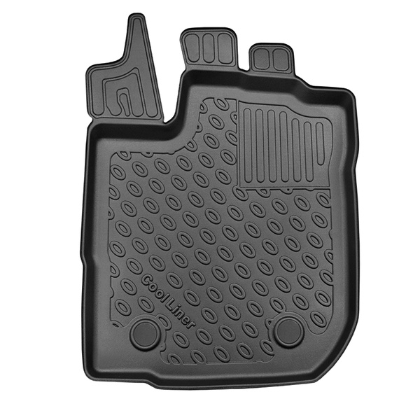 Conjunto de alfombrilla para maletero y alfombrillas para el interior del coche TPE PREMIUM para: Dacia Logan II Monovolumen (09.2013-12.2020) - 5 plazas