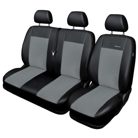 Fundas de asientos hechas a medida para Fiat Ducato Furgonetaeta (1994-2006) - gris