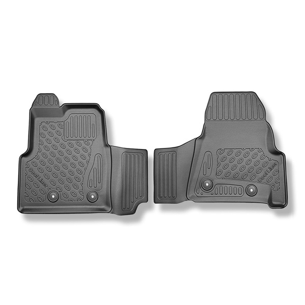 Alfombrillas de TPE adecuadas para Ford Transit Custom Furgoneta (01.2013-....) - alfombras para coche