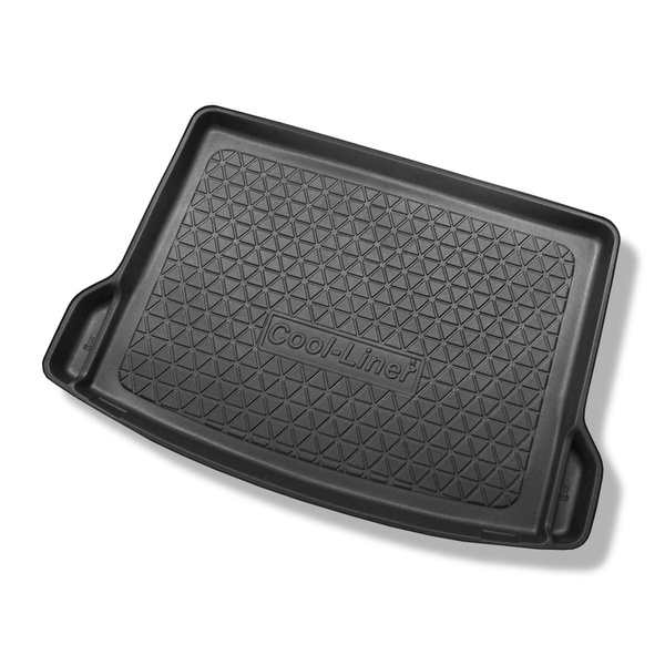 Alfombra para maletero adecuada para Mercedes-Benz GLA X156 SUV (03.2014-11.2019) - Protector maletero - Alfombrilla maletero antideslizante - compartimentos desmontables en los modelos con red lateral