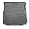 Alfombra para maletero adecuada para Volkswagen Sharan II Furgoneta (09.2010-2022) - Protector maletero - Alfombrilla maletero antideslizante - 7 plazas; 3a fila abatible