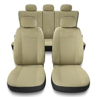 Fundas universales para asientos de coche para Fiat Doblo I, II, III, IV (2000-2019) - PG-3