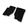 Alfombrillas de Velour adecuadas para Kia Sorento I SUV (2002-2009) - alfombras para coche - Premium color negro