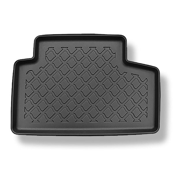 Conjunto de alfombrilla para maletero y alfombrillas para el interior del coche TPE para: Mercedes-Benz GLB X247 SUV (11.2019-....) - 5 plazas; maletero superior; suelo móvil en la posición superior; 7 plazas; sin tercera fila