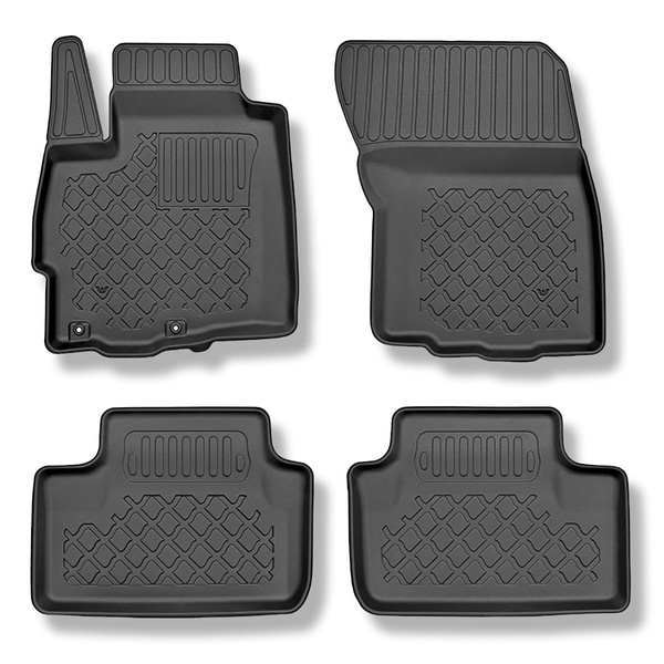 Alfombrillas de TPE adecuadas para Mitsubishi ASX I SUV (05.2010-2021) - alfombras para coche