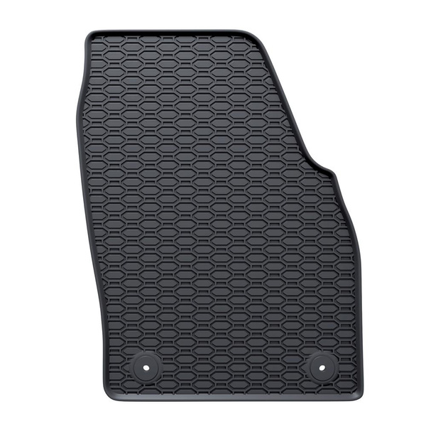 Alfombrillas de goma adecuadas para Audi A1 II Sportback (2018-2024) - alfombras para coche - negro - 4 unidades
