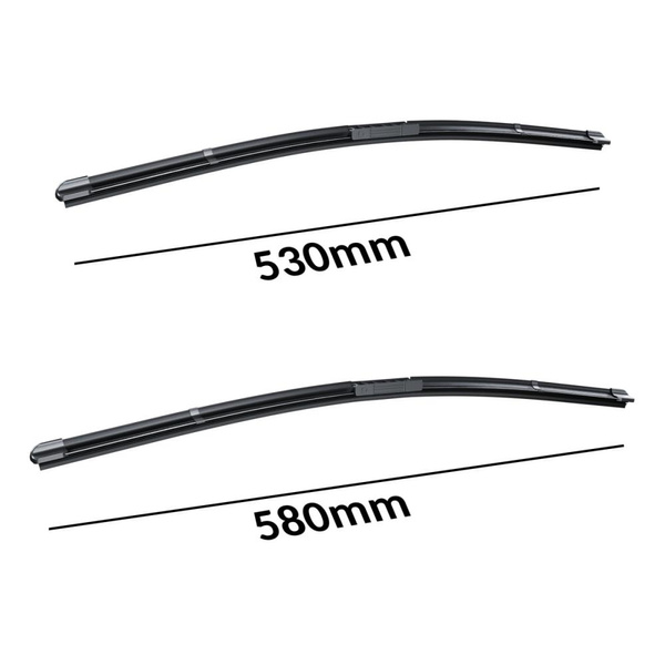 Escobillas limpiaparabrisas para la luna delantera para Renault Kangoo II Furgoneta (01.2008-2021) - escobillas plana