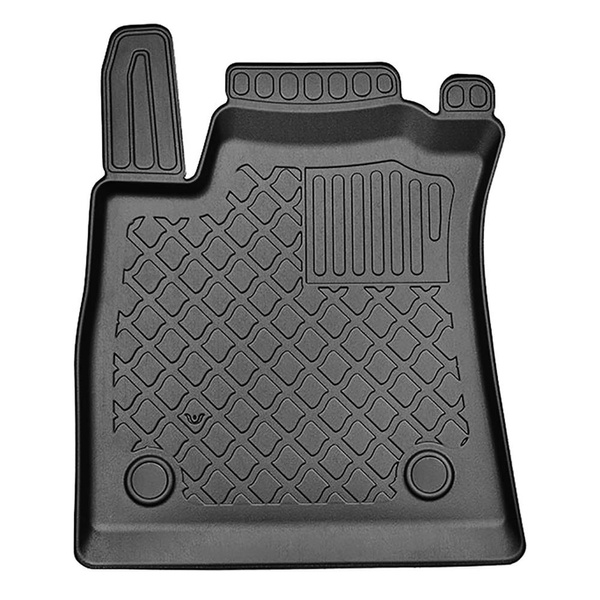 Conjunto de alfombrilla para maletero y alfombrillas para el interior del coche TPE para: Renault Megane IV Sport Tourer (09.2016-2024) - maletero superior (borde de carga del maletero igualado); suelo móvil en la posición superior; No compatible con E-Te