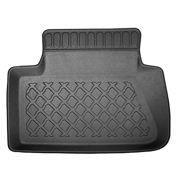 Conjunto de alfombrilla para maletero y alfombrillas para el interior del coche TPE para: Porsche Macan SUV (03.2014-06.2024) - también para modelos con carriles de sujeción