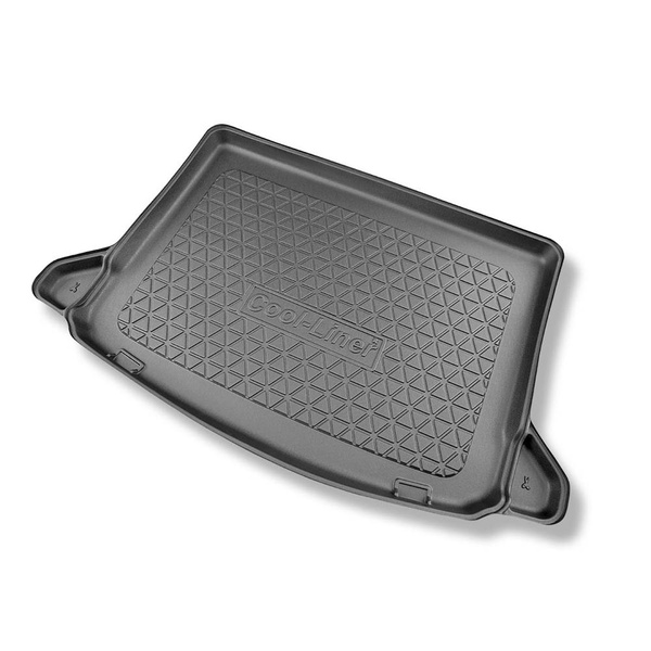 Conjunto de alfombrilla para maletero y alfombrillas para el interior del coche TPE para: Mercedes-Benz Classe A W177 250e Plug-in Hybrid Hatchback (08.2019-....) - cavidades eliminables en modelos con mallas laterales; también híbridos