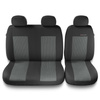 Fundas universales para asientos de coche para Mercedes-Benz Citan W415, W420 (2012-....) - BE-2