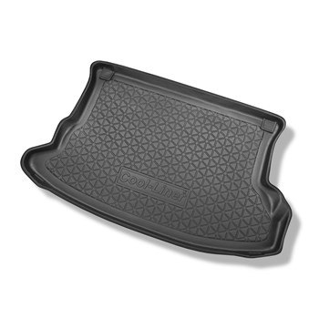 Alfombra para maletero adecuada para Kia Sportage II SUV (2004-07.2010) - Protector maletero - Alfombrilla maletero antideslizante