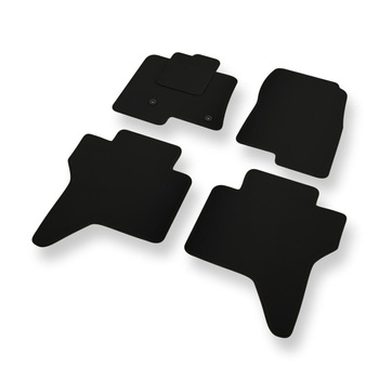 Alfombrillas de fieltro adecuadas para Mitsubishi Montero IV SUV (2006-2017) 5 p