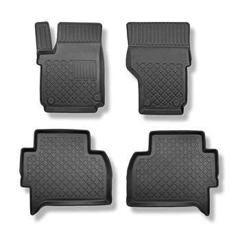 Alfombrillas de TPE adecuadas para Volkswagen Amarok I Pick-Up (08.2010-05.2020)