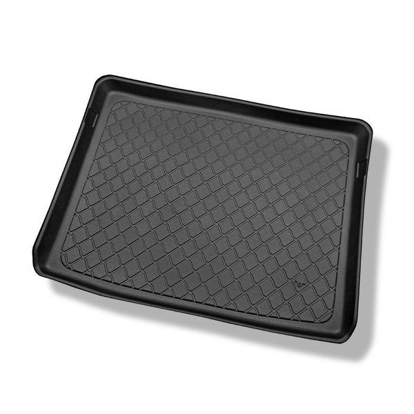 Alfombra para maletero adecuada para Mercedes-Benz Classe B W246, W247 Sports Tourer (10.2011-....) - Protector maletero - Alfombrilla maletero antideslizante - parte superior del maletero; con base doble del maletero (con EASY VARIO PLUS SYSTEM y superfi