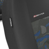 Fundas universales para asientos de coche para Volkswagen Bora I, II (1997-2005) - 2UNE-BL