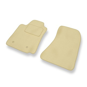 Alfombrillas de Velour adecuadas para Alfa Romeo 159 I (2005-2011) - alfombras para coche - Premium color beige