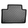 Conjunto de alfombrilla para maletero y alfombrillas para el interior del coche TPE para: Volvo XC90 II SUV (05.2015-....) - 5/7 plazas; 3a fila de asientos abatible; también para híbridos