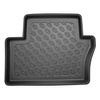 Conjunto de alfombrilla para maletero y alfombrillas para el interior del coche TPE PREMIUM para: Opel Zafira B Monovolumen (05.2005-2014) - 7 plazas; 3a fila abatible