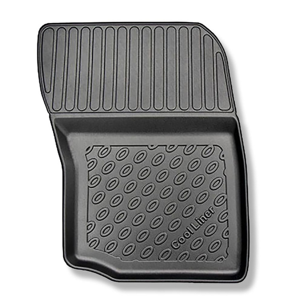 Conjunto de alfombrilla para maletero y alfombrillas para el interior del coche TPE para: Mitsubishi Outlander III SUV (09.2012-2022) - 5/7 plazas; tercera fila vacía (con y sin subwoofer); no para la versión híbrida; sin tercera fila