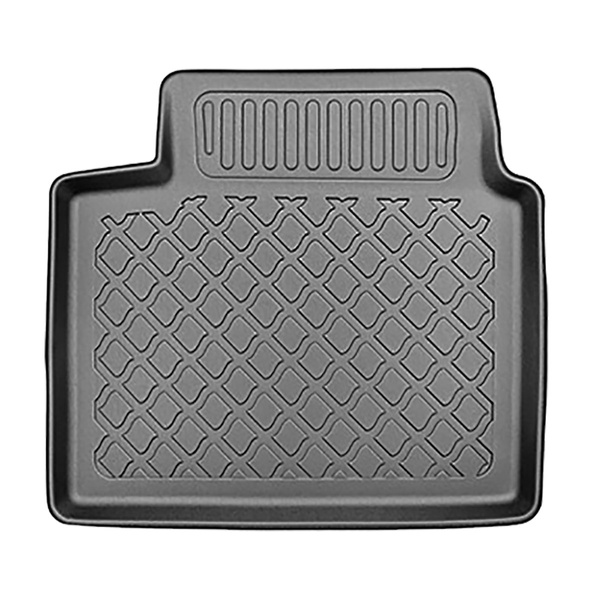 Conjunto de alfombrilla para maletero y alfombrillas para el interior del coche TPE para: Ford Focus IV Hatchback (09.2018-....) - parte inferior del maletero; sin rueda de repuesto provisional; también con tracción híbrida