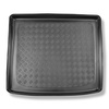Alfombra para maletero adecuada para Audi Q3 F3 SUV (08.2018-....) - Protector maletero - Alfombrilla maletero antideslizante - parte superior del maletero (entrada de carga plana); base móvil en la posición más alta; también versión Quattro