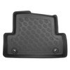 Conjunto de alfombrilla para maletero y alfombrillas para el interior del coche TPE PREMIUM para: Volvo V40 II Hatchback (07.2012-07.2019) - maletero inferior; sin piso doble en el maletero