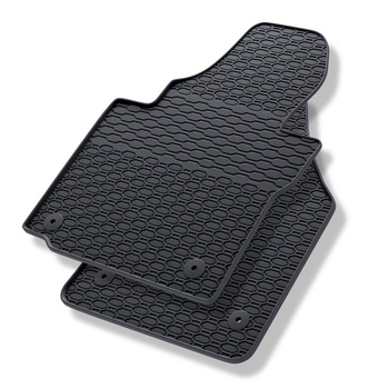 Alfombrillas de goma adecuadas para Volkswagen Caddy III Cargo (2004-2015) - alf