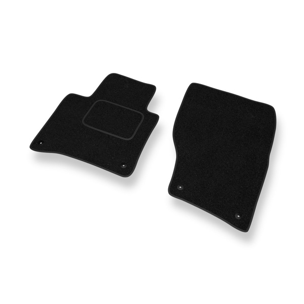 Alfombrillas de fieltro adecuadas para Volkswagen Touareg II SUV (2010-2017) - alfombras para coche - color negro