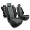 Fundas universales para asientos de coche para Alfa Romeo 156 I, II (1997-2007) - X.R-G2