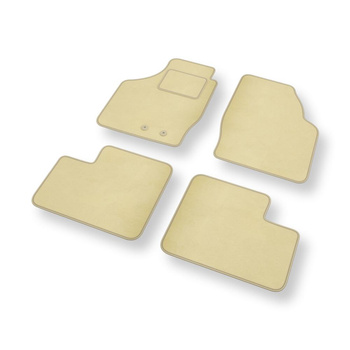 Alfombrillas de Velour adecuadas para Suzuki Wagon R+ Monovolumen (2003-2008) - 