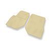 Alfombrillas de Velour adecuadas para Hyundai Terracan SUV (2001-2006) - alfombras para coche - Premium color beige