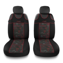 Fundas universales para coche (tipo camiseta) para Fiat Punto Grande, Evo, 2012 (2005-2018) - TS-R