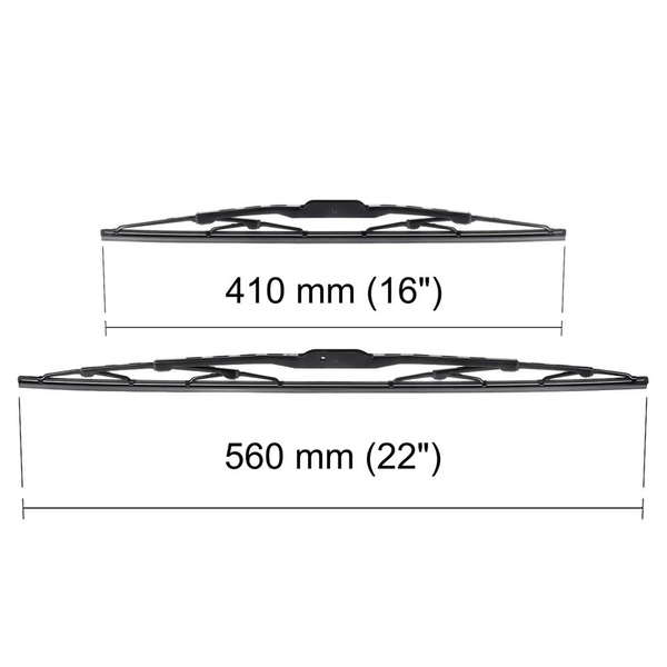 Escobillas limpiaparabrisas para la luna delantera para Suzuki Splash Hatchback (01.2008-2014) - escobillas estándar