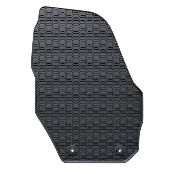 Alfombrillas de goma adecuadas para Volvo S60 II Berlina (2010-2019) - alfombras para coche - negro - 4 unidades