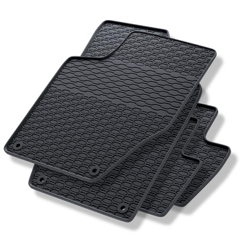 Alfombrillas de goma adecuadas para Peugeot 308 I Hatchback, Berlina, SW (2007-2