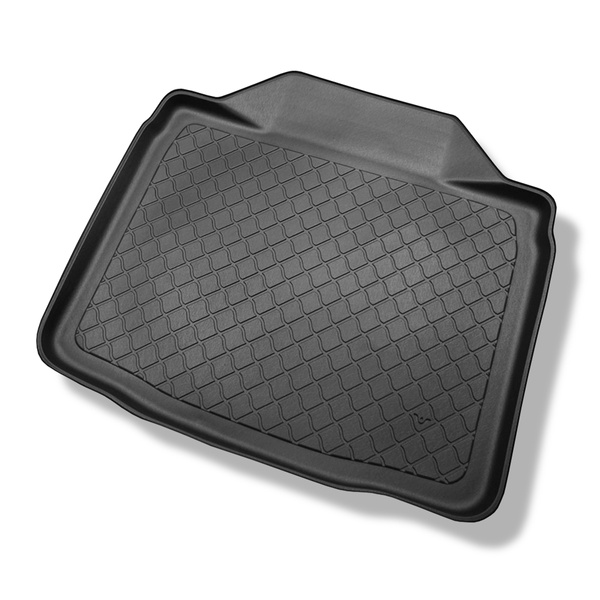 Conjunto de alfombrilla para maletero y alfombrillas para el interior del coche TPE para: Opel Insignia A Berlina (2008-05.2017) - parte inferior del maletero; con rueda de repuesto provisional o kit de reparación