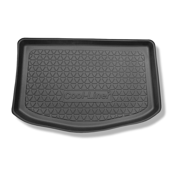 Alfombra para maletero adecuada para Kia Soul II SUV (03.2014-03.2019) - Protector maletero - Alfombrilla maletero antideslizante - parte inferior del maletero; modelos sin base móvil en el maletero; no para la versión eléctrica