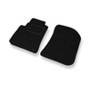 Alfombrillas de fieltro adecuadas para Rover 75 Berlina, Tourer (1999-2005) - alfombras para coche - color negro