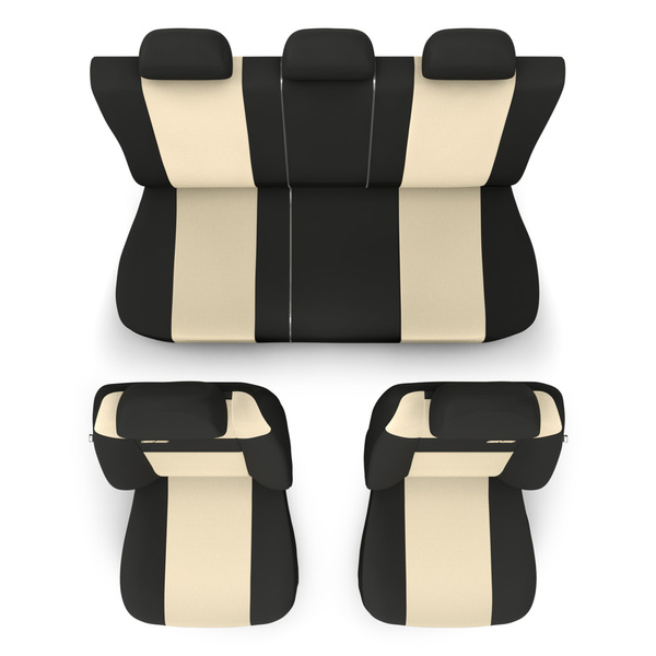 Fundas universales para asientos de coche para Audi A3 8L, 8P, 8V, 8Y (1996-....) - RSL-BE