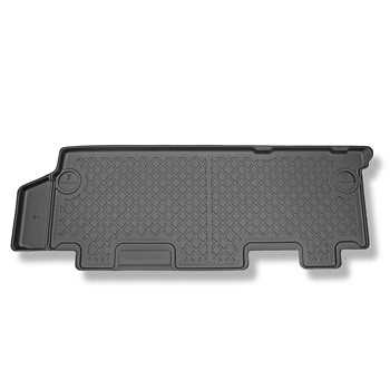 Alfombrillas de TPE adecuadas para Volkswagen Caravelle T5, T6, T6.1 Furgoneta (2003-....) - segunda fila - alfombras para coche