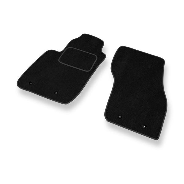 Alfombrillas de Velour adecuadas para Volvo V40 I Familiar (1995-2004) - alfombras para coche - Premium color negro