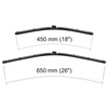 Escobillas limpiaparabrisas para la luna delantera para Audi A3 8V Hatchback, Cabrio, Sedan (04.2012-2020) - escobillas plana