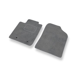 Alfombrillas de Velour adecuadas para Toyota Celica VII Liftback (1999-2006) - alfombras para coche - Premium color gris