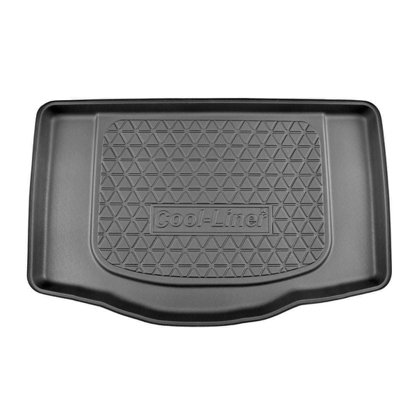 Alfombra para maletero adecuada para SsangYong Tivoli X150 SUV (01.2020-2025) - Protector maletero - Alfombrilla maletero antideslizante - parte inferior del maletero (sin / bajo base multifuncional)