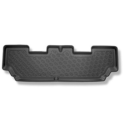 Alfombrillas de TPE adecuadas para Kia Carens IV Monovolumen (04.2013-08.2019) - 7 plazas; tercera fila - alfombras para coche