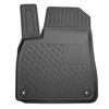 Conjunto de alfombrilla para maletero y alfombrillas para el interior del coche TPE PREMIUM para: Audi Q7 4M SUV (06.2015-....) - 5/7 plazas (3a fila abatible); también para modelos con rieles; sin tercera fila