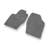 Alfombrillas de Velour adecuadas para Citroen C4 I Hatchback, Berlina (2004-2013) - alfombras para coche - Premium color gris