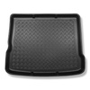 Alfombra para maletero adecuada para Audi Q3 SUV (08.2011-06.2018) - Protector maletero - Alfombrilla maletero antideslizante - parte superior maletero; con rueda de repuesto provisional; también versión Quattro